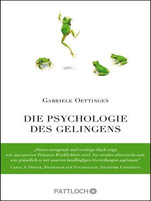 cover image of Die Psychologie des Gelingens